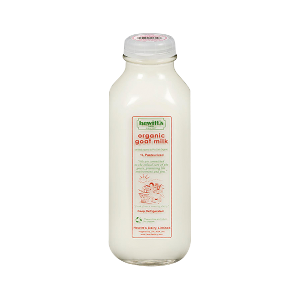 Photo of - HEWITT'S - Organic Goat Milk