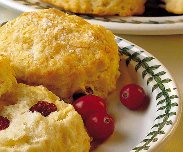 Photo of - Scones aux canneberges