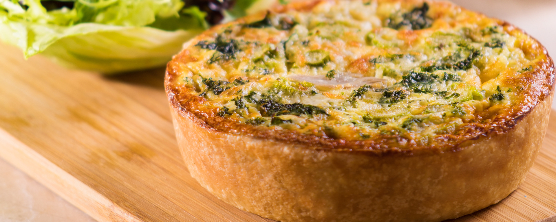 Photo for - Smoked Chicken and Asparagus Quiche