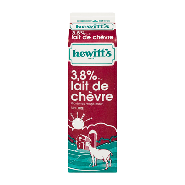 Photo of - HEWITT'S - Lait de chèvre entier 3,8 %